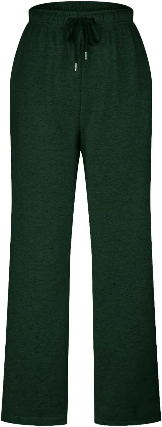 3 Pcs Womens Sweatpants High Waisted Workout Jogger Pants Cinch Bottom Baggy Sweatpant Trendy Y2k Solid Lounge Pants