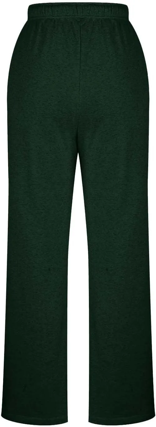 3 Pcs Womens Sweatpants High Waisted Workout Jogger Pants Cinch Bottom Baggy Sweatpant Trendy Y2k Solid Lounge Pants
