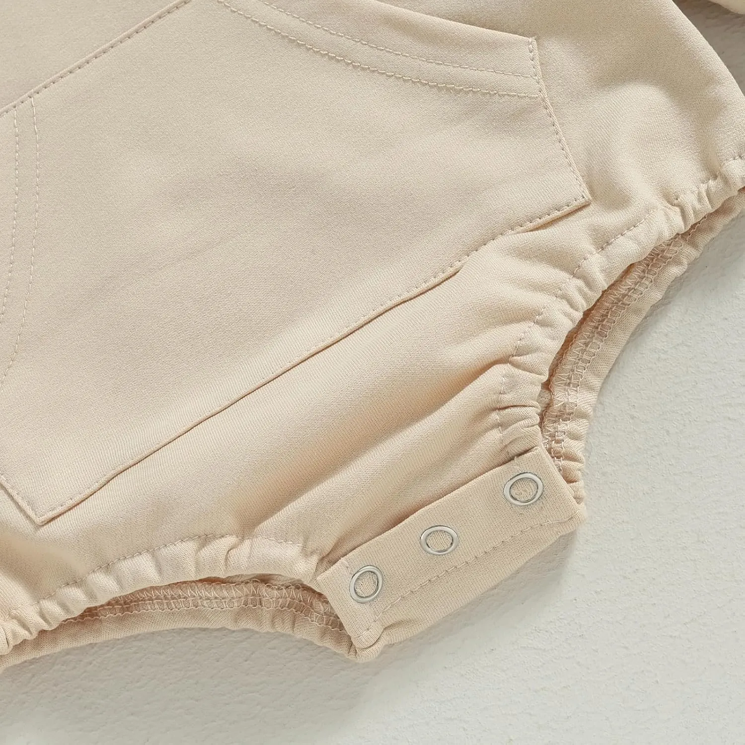 Baby Girl Boy Solid Sweatshirt Bubble Romper Crewneck Bodysuit Pullover Tops Oversized Newborn Sweater Romper Outfit