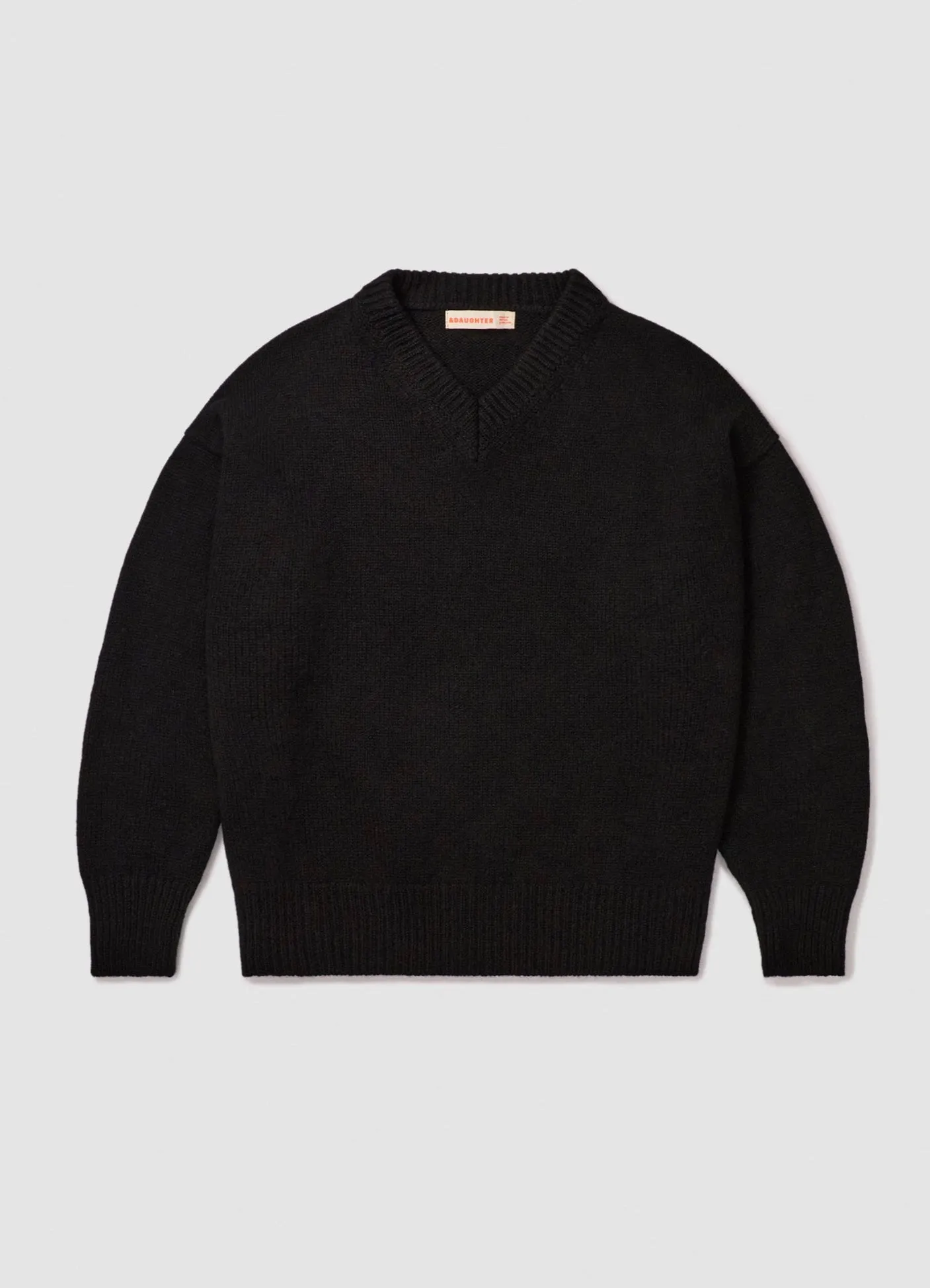 Balla Slouch V-Neck in Black