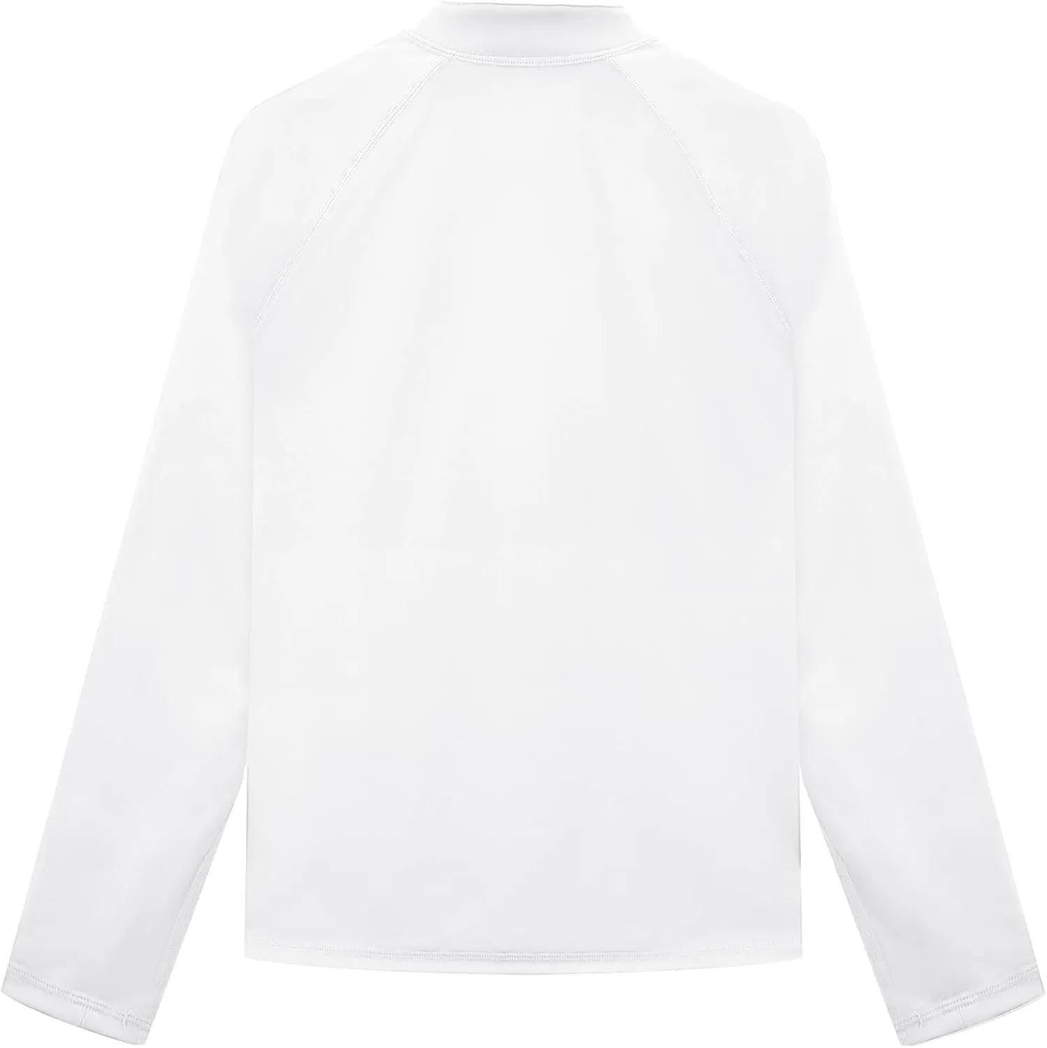 Boys Rash Guard Long Sleeve Zip Up UPF 50  Sun Protection UV Shirts Quick Dry Kids SPF Swim Shirt Thumb Hole