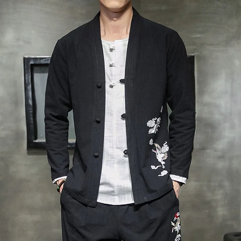 Crane cloud cardigan shirt