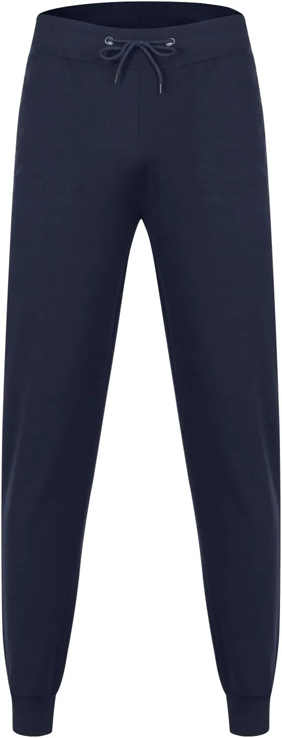 DuDubaby Golf Pants Men's Running Trousers Multi-Pocket Small Feet Slim Tooling Casual Trousers Mens Slim Fit Pants
