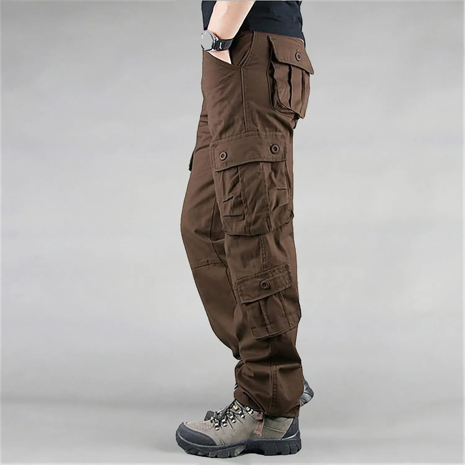 Dudubaby Sweatpants for Men Sports Casual Jogging Trousers Lightweight Hiking Work Pants Outdoor Pant
