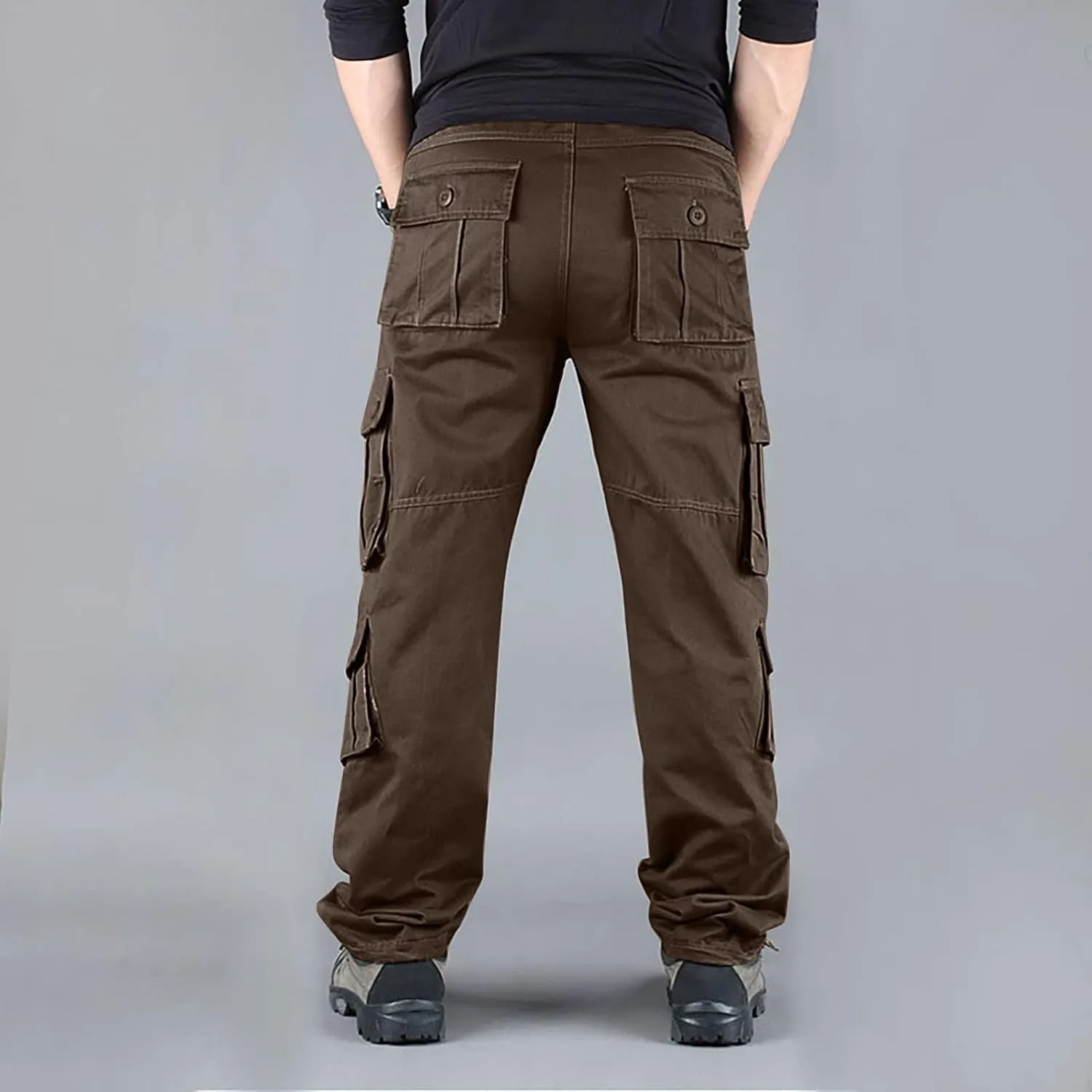 Dudubaby Sweatpants for Men Sports Casual Jogging Trousers Lightweight Hiking Work Pants Outdoor Pant