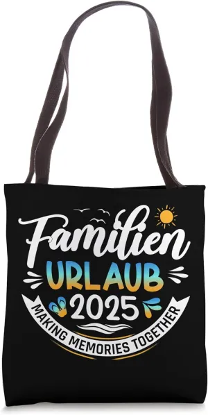 Family Vacation 2025 Summer Matching Vacation 2025 Tote Bag