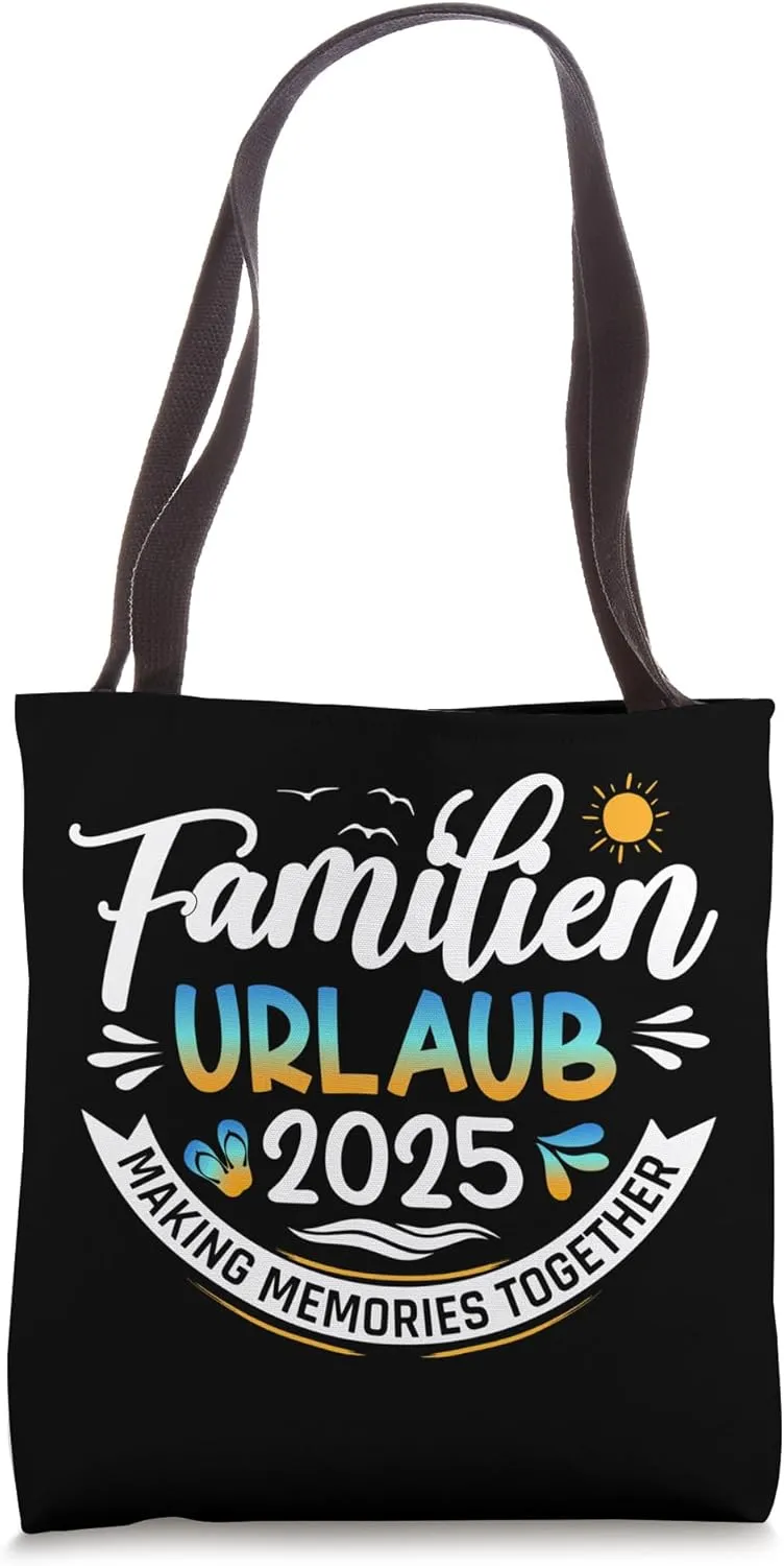 Family Vacation 2025 Summer Matching Vacation 2025 Tote Bag