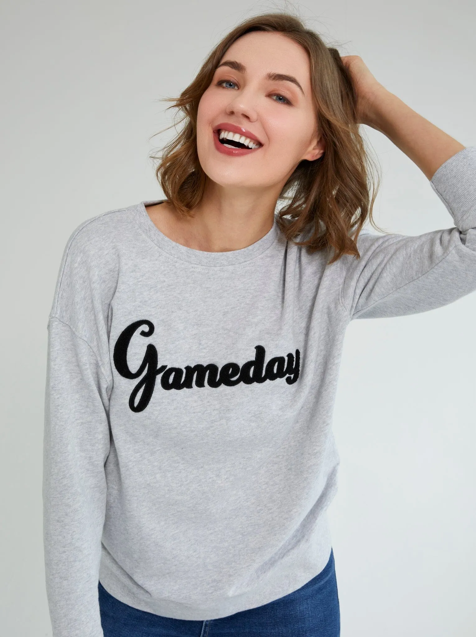 Gameday Sweatshirt | Grey