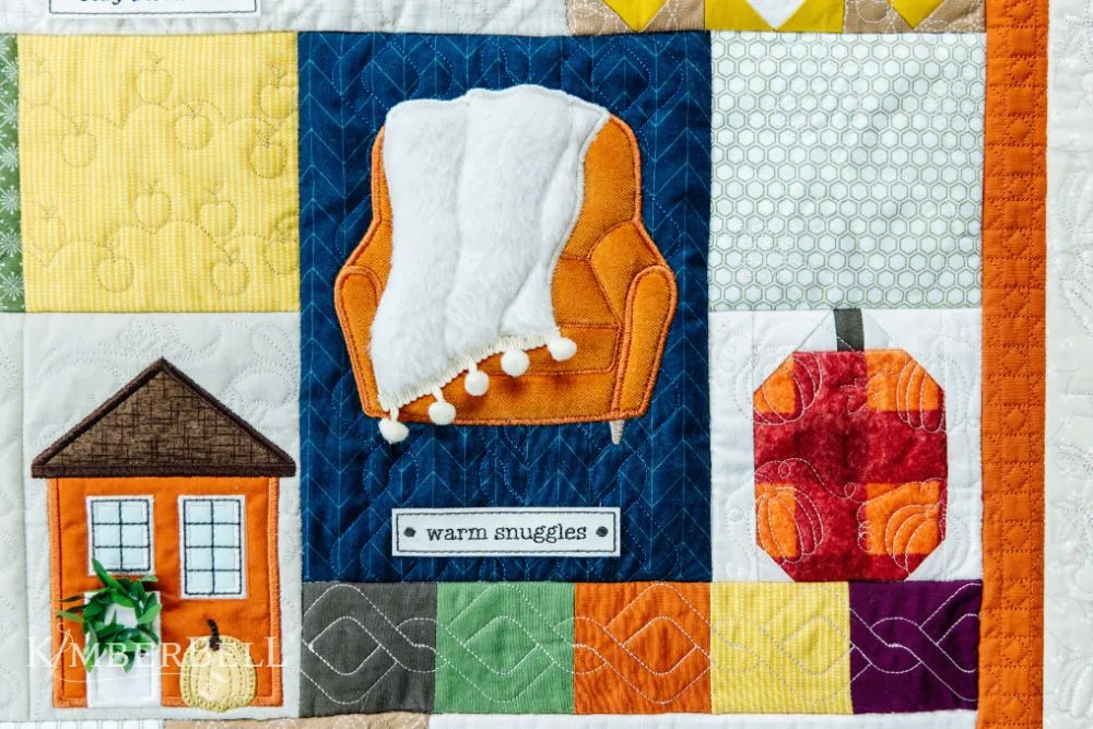 Kimberbell Falling for Autumn Fabric & Embellishment Kit