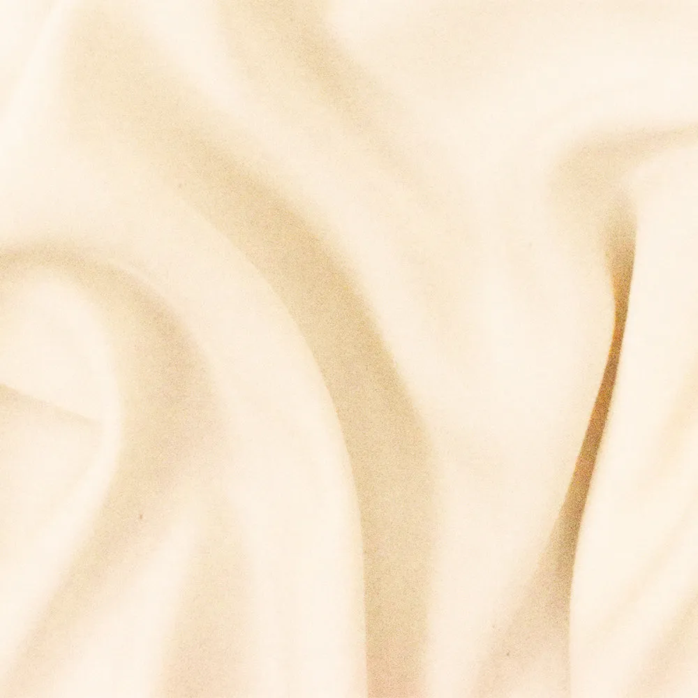 Light Beige Famous Designer Viscose Faille Woven Fabric