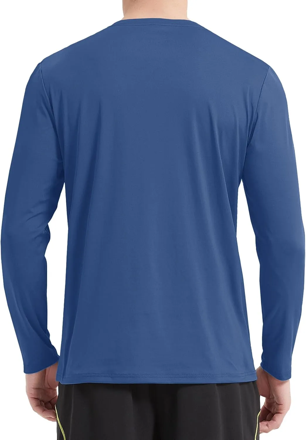 MAGCOMSEN Men's UPF 50  Shirts Long Sleeve UV Protection Quick Dry T-Shirt Rash Guard for Fishing Running Beach