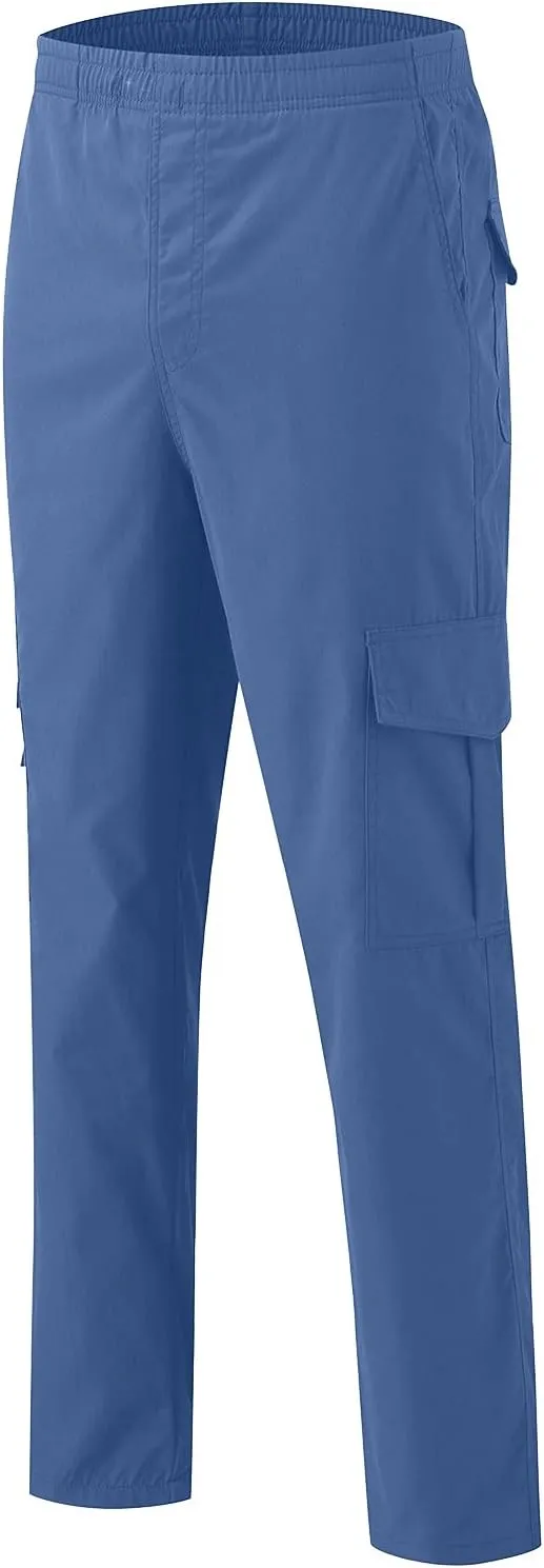 Mens Sweatpants with Pockets Cargo Sweatpants Open Bottom Straight Leg Casual Loose Fit Baggy Athletic Jogger Pants