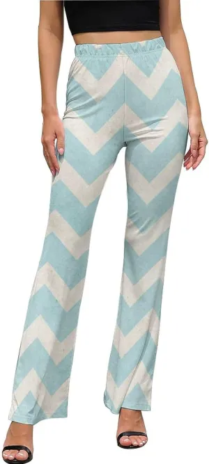 Nugier Women Bell Bottom, Wide Leg Flare Pants Palazzo Trousers Long Pants (XS-XL)