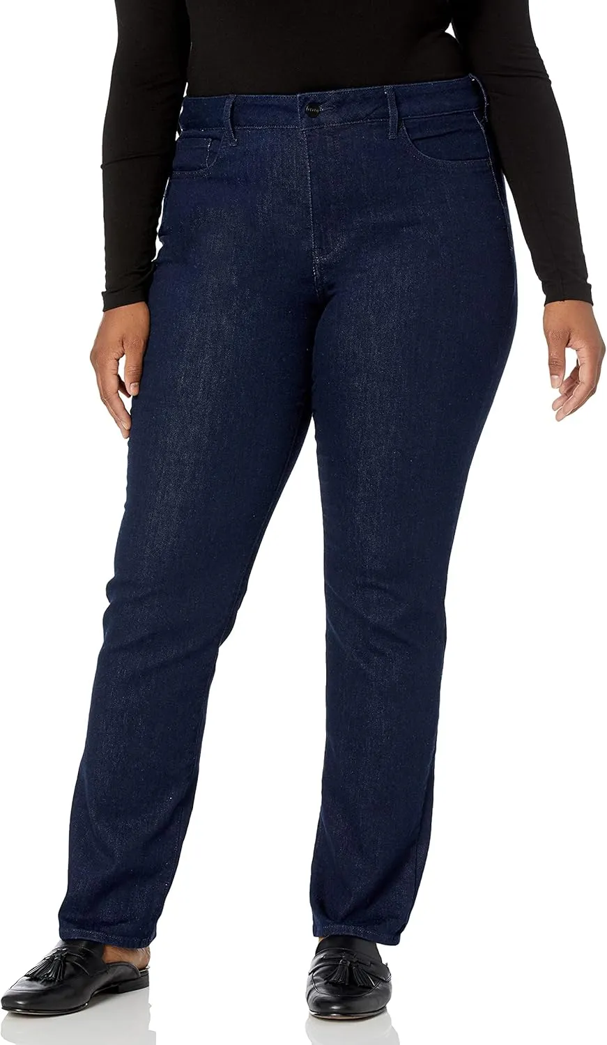 NYDJ Women's Plus Size Marilyn Straight Ankle Jeans | Slimming & Flattering Fit