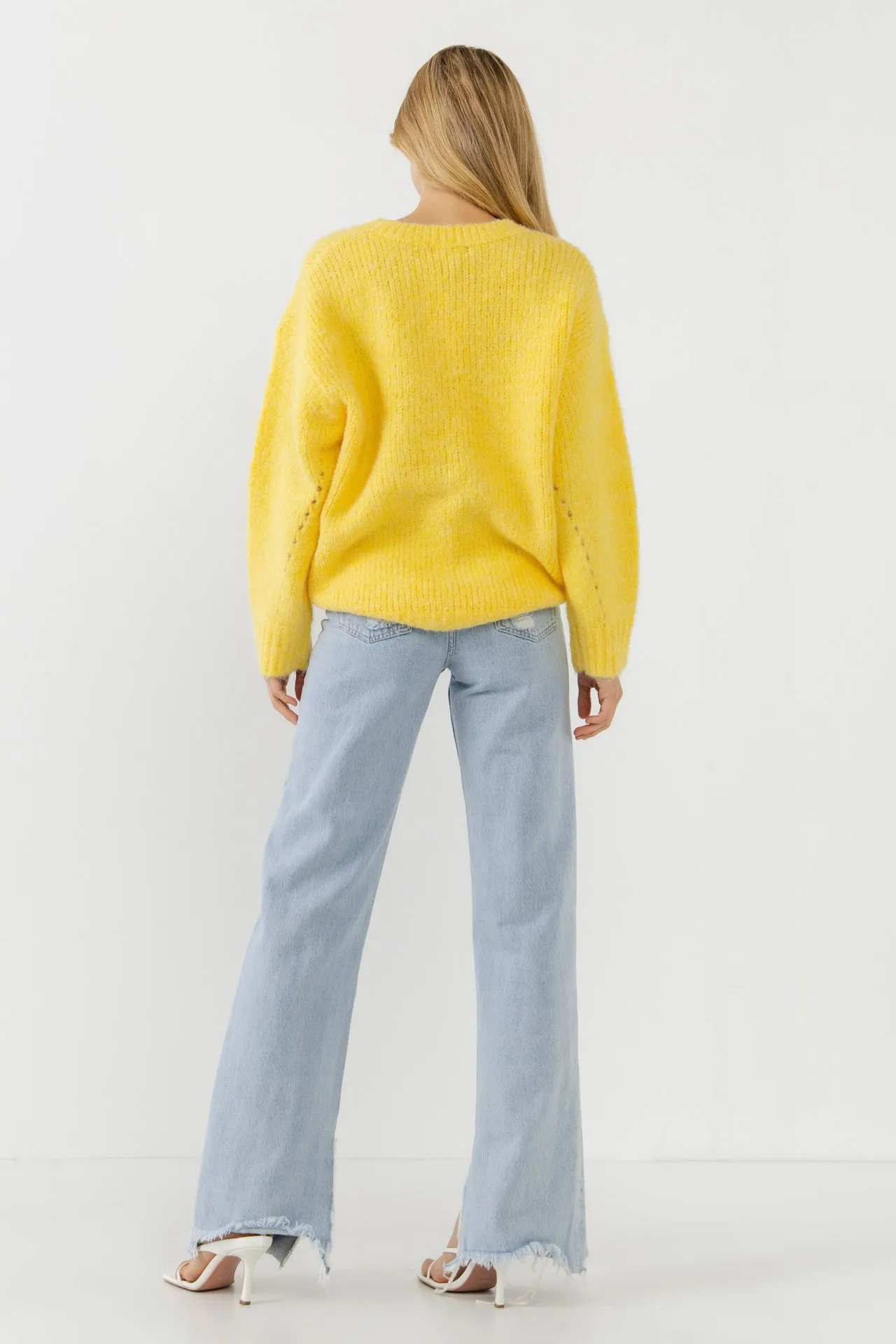 Oversized Chunky Knit Sweater