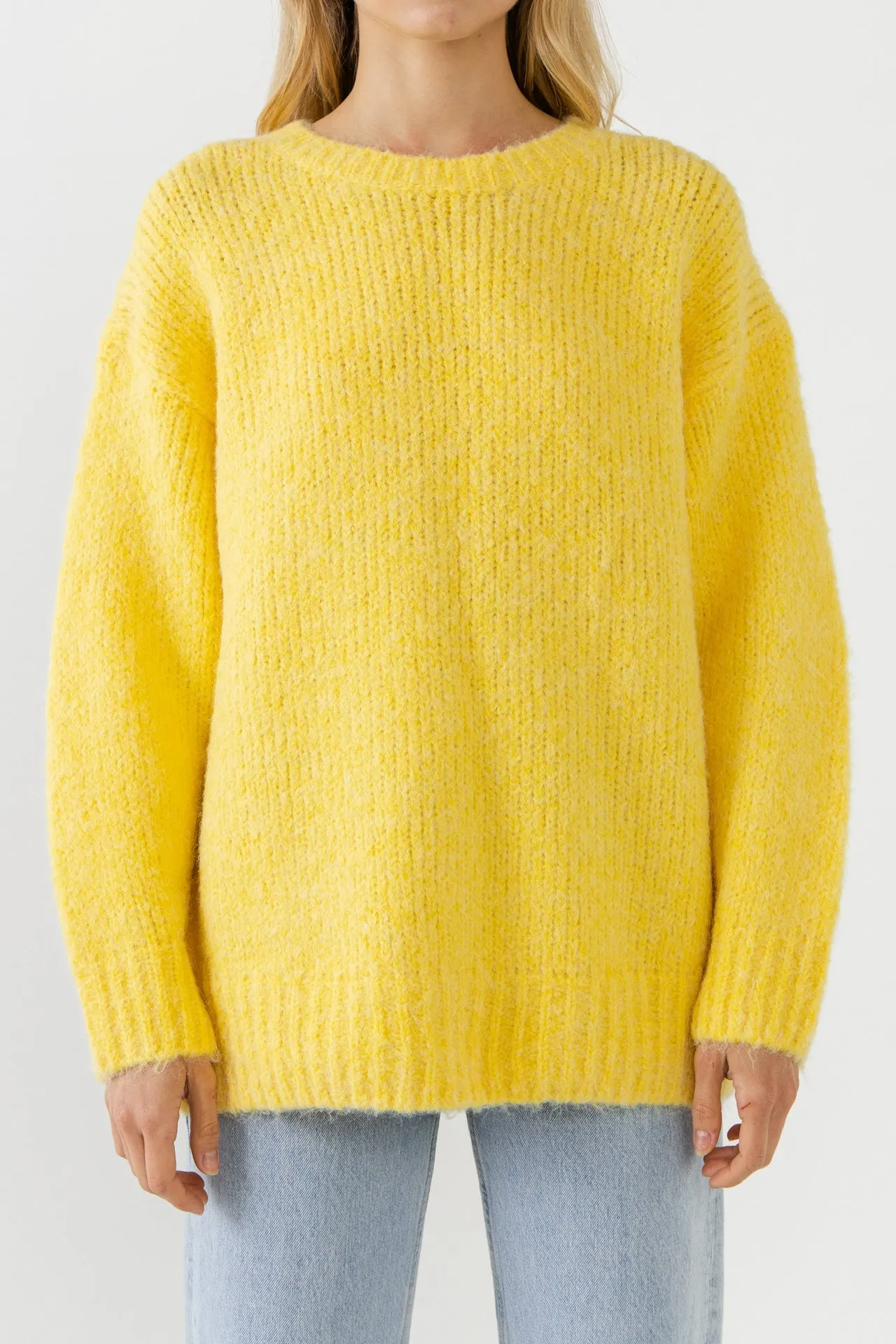 Oversized Chunky Knit Sweater