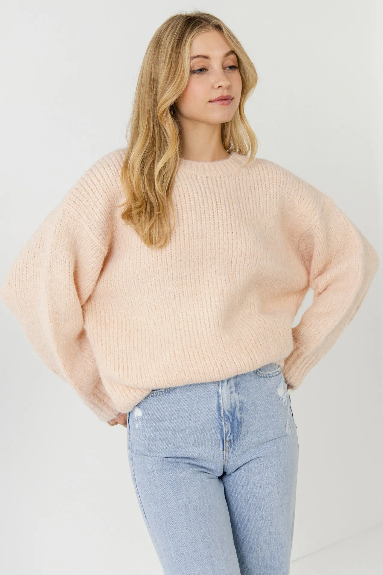 Oversized Chunky Knit Sweater