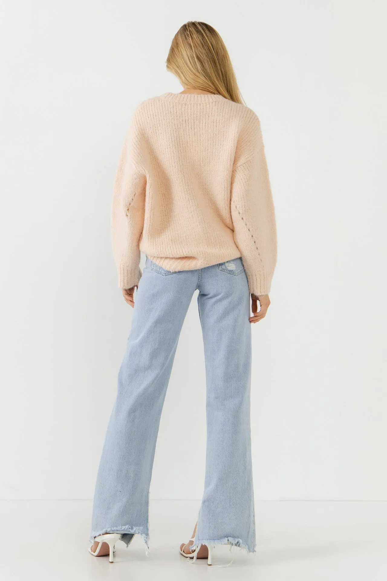 Oversized Chunky Knit Sweater