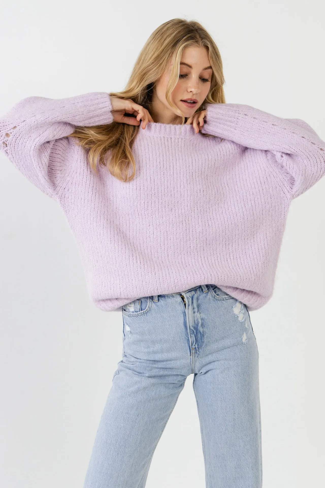 Oversized Chunky Knit Sweater