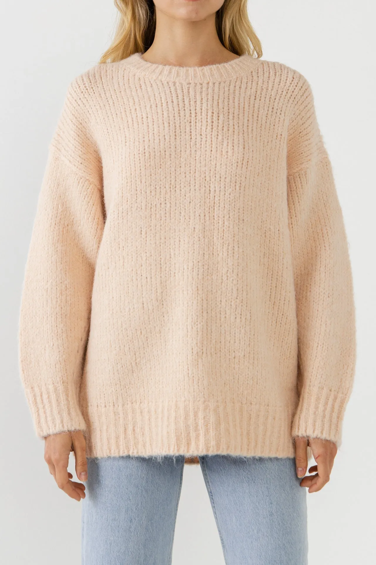 Oversized Chunky Knit Sweater