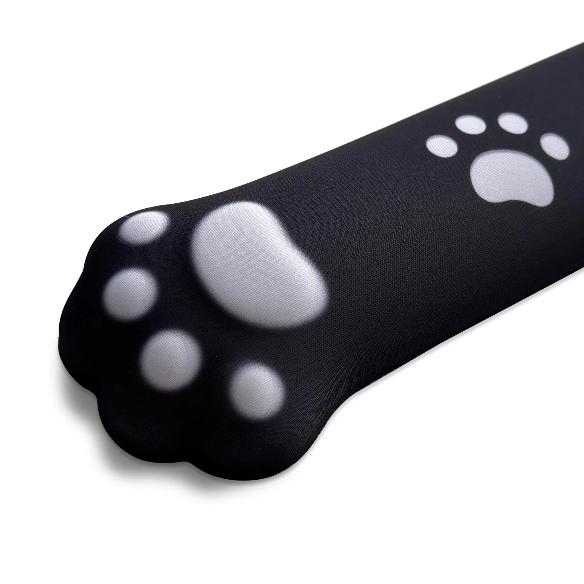 Playmax Paw Print Wrist Rest (Black/White)