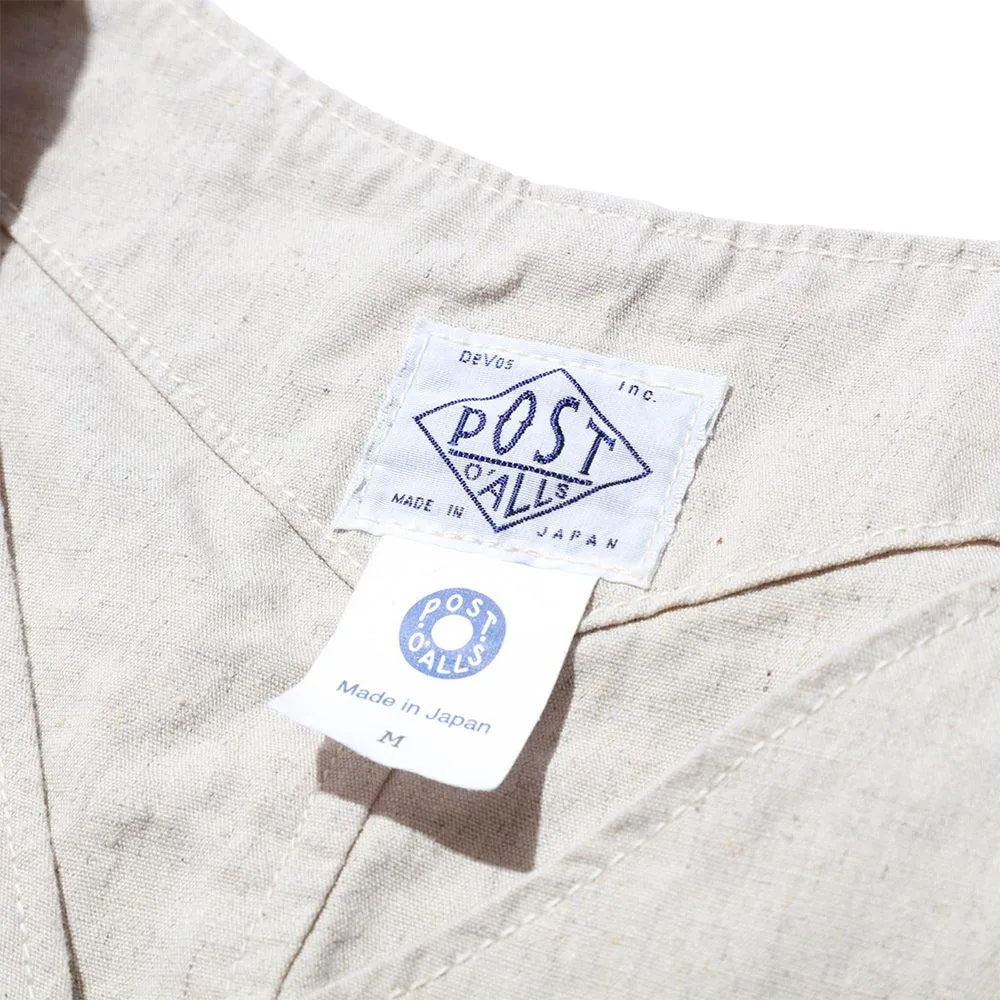 Post Overalls Dee Vest Natural