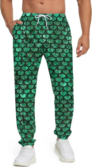 Sweatpants for Men Joggers Pant 3D Printed Sports Pants Workout Pants with 2 Side Pockets