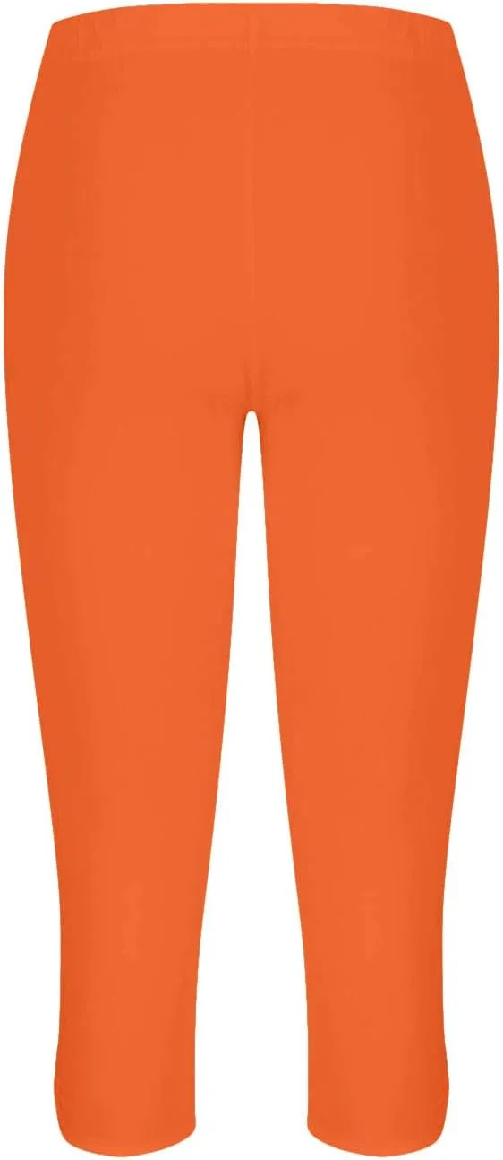 TARIENDY Capri Leggings for Women Tummy Control High Waisted Casual Yoga Pants Summer Lightweight Athletic Workout Capris