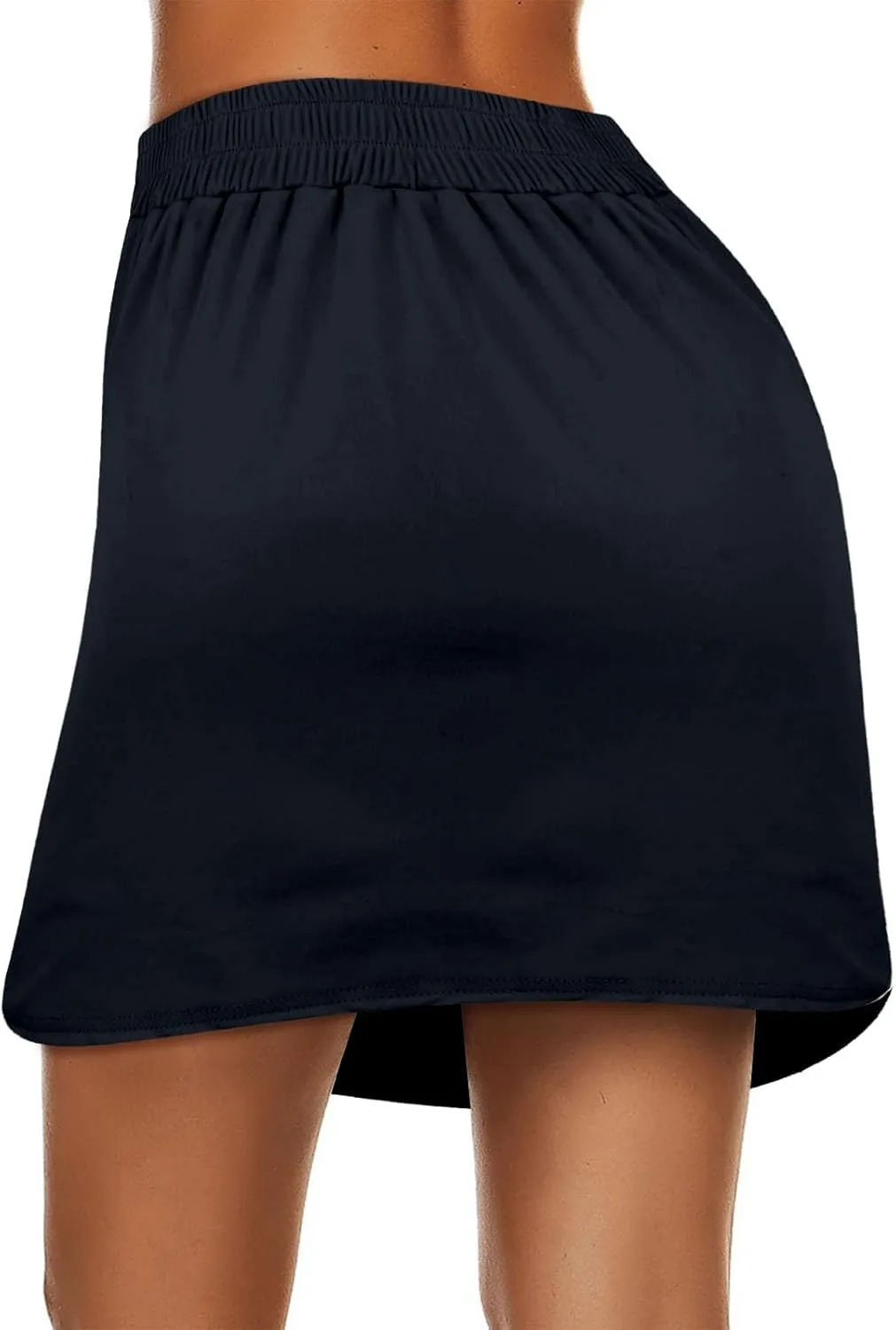 Tennis Skirt for Women Athletic Drawstring High Waisted Skorts with Built in Shorts Pockets Gym Sports Golf Skirts