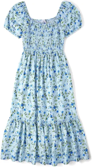 The Children's Place Women's Mommy and Me Matching Short Sleeve Dresses