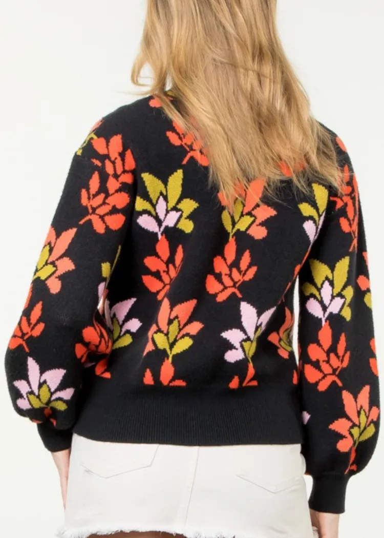 THML Claire Turtleneck- BK