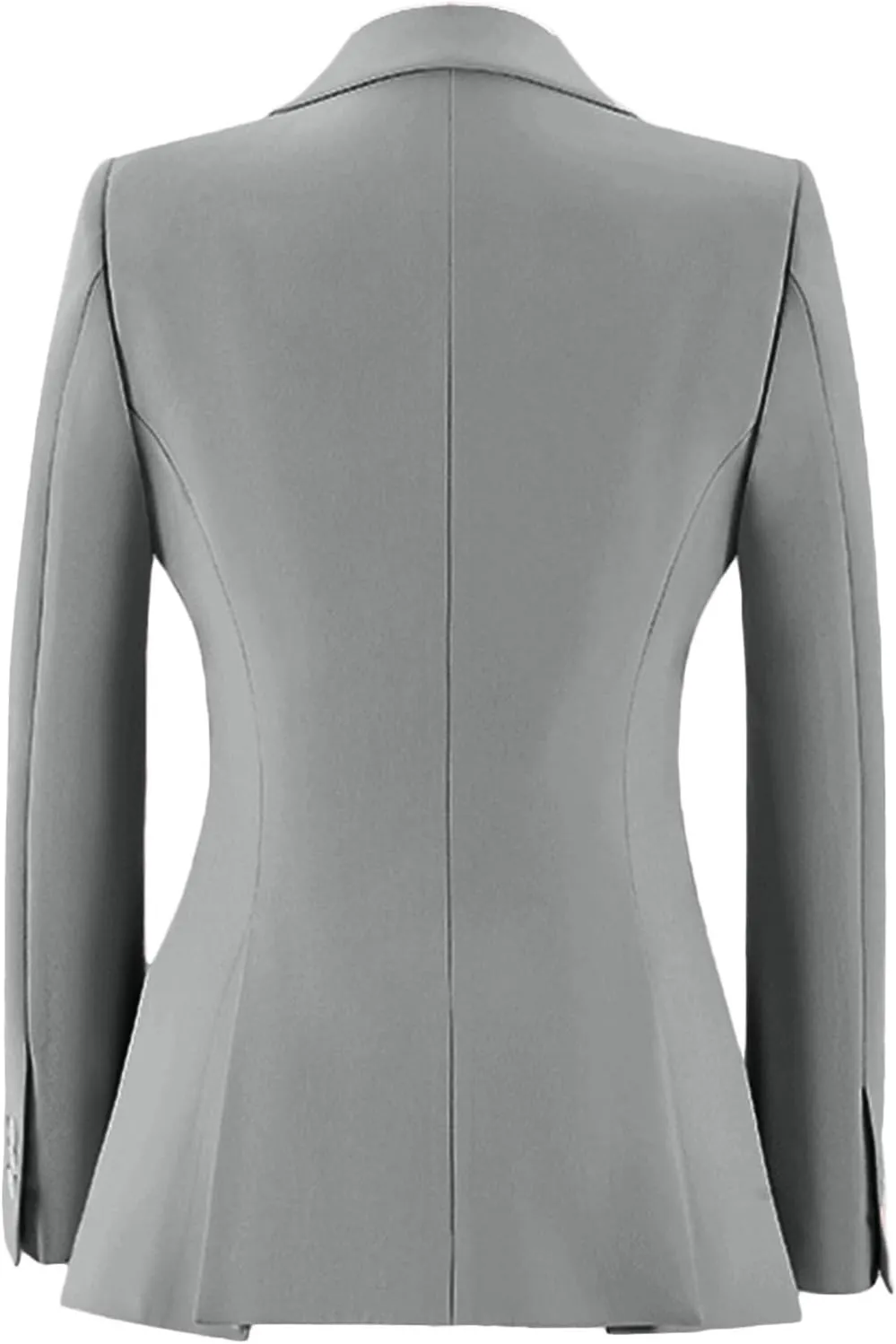 Wemaliyzd Women's Suits 2 Piece Work Office Peak Lapel Slim Fit Office Lady Blazer Pants