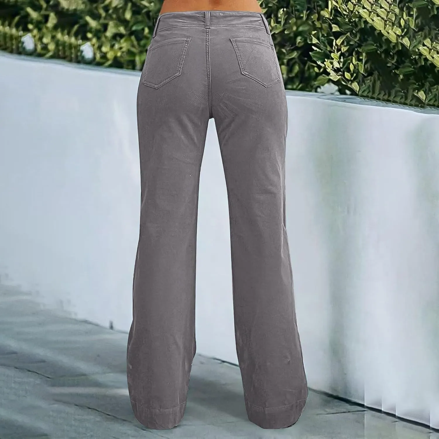 Wide Leg Pants for Women, Wide Leg Straight Oversized Pants High Waisted