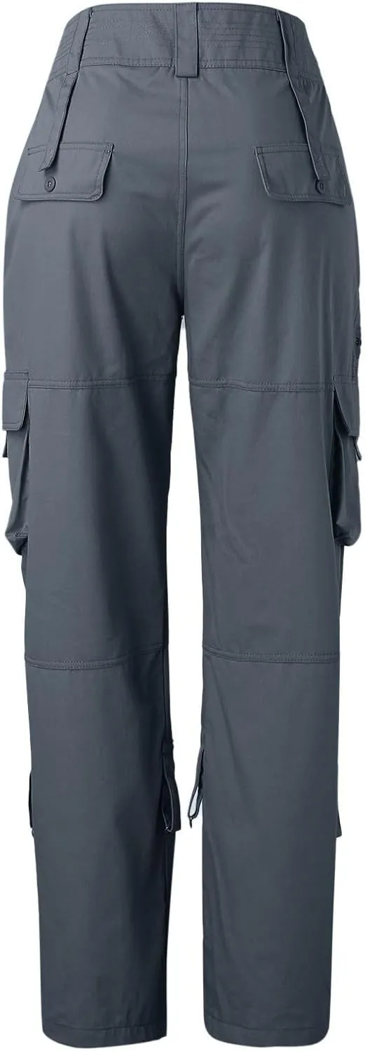 Wide Leg Pants for Women Winter Compression Travel Pants with Pockets Elastic Waist Flare Leggings