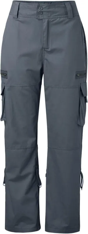Wide Leg Pants for Women Winter Compression Travel Pants with Pockets Elastic Waist Flare Leggings