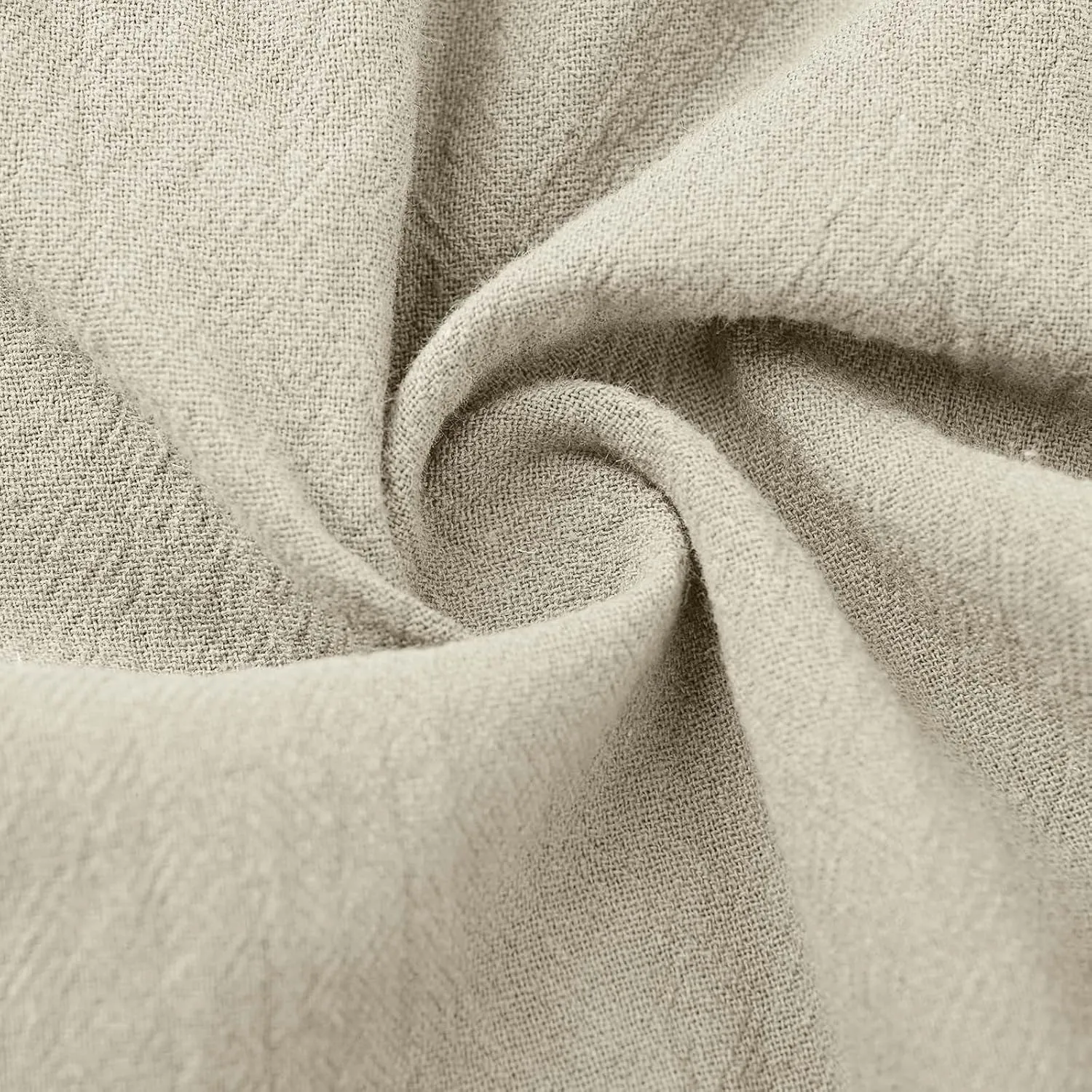 Women Cotton Linen Pants Summer Drawstring Elastic Waist Straight Trousers Casual Wide Leg Beach Pants with Pockets