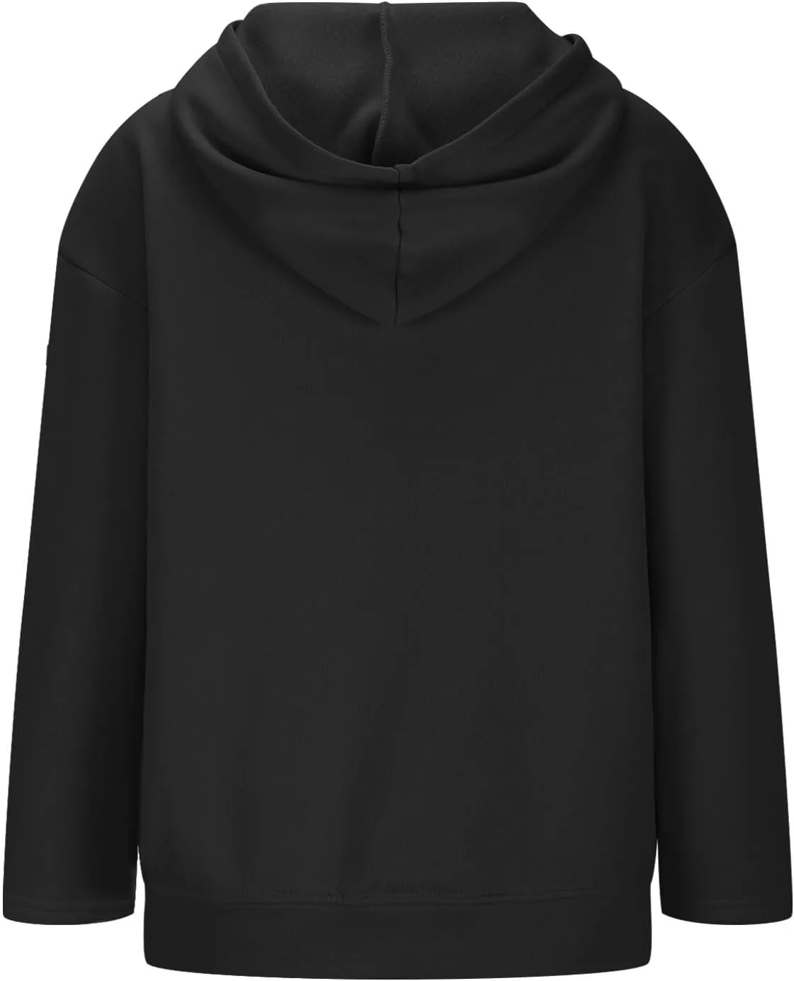 Women Pullover Oversized Sweatshirts Fleece Sweater Long Sleeve Hoodies With Pockets Casual Loose Fall Tops 2024