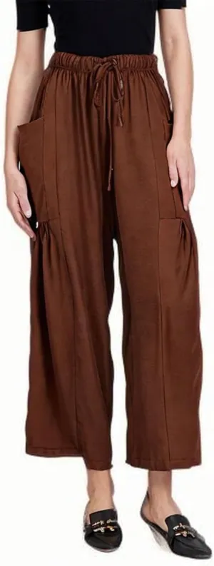 Women's Cotton Linen Harem Pants Loose Drawstring Lantern Pant Summer Business Casual Trousers Loose Travel Outfits