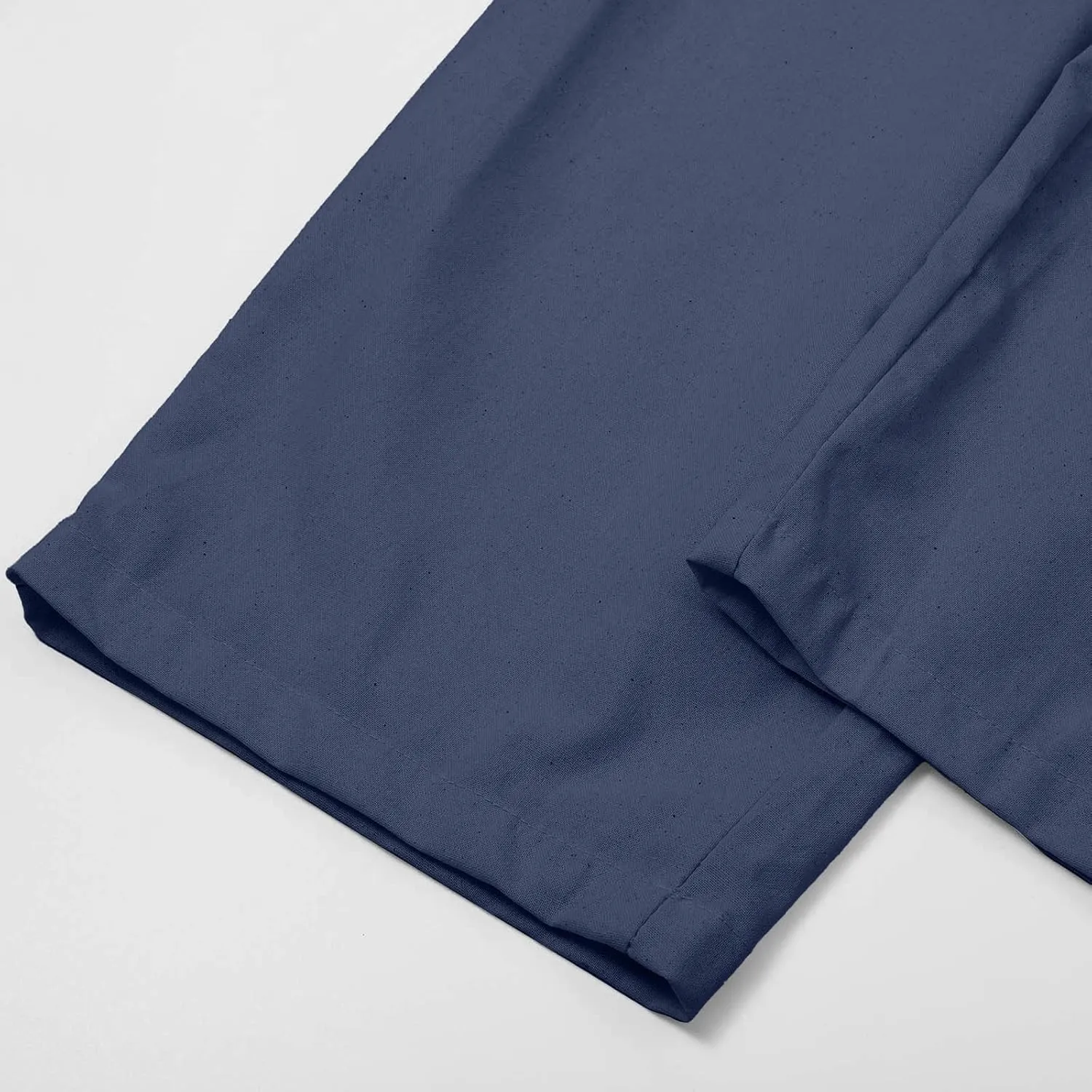 Womens Cotton Linen Straight Leg Pants Summer Drawstring Elastic High Waist Pants Casual Trousers with Pockets
