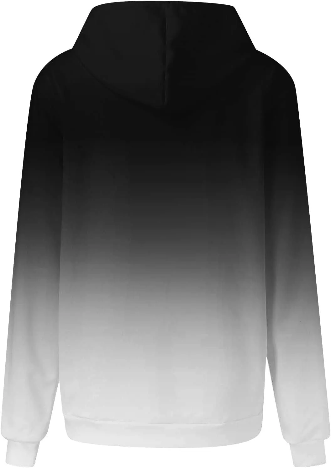 Womens Fall Fashion Hoodies 2023 Casual Oversized Long Sleeve Pullover Tops Gradient Loose Warm Hooded Sweatshirts