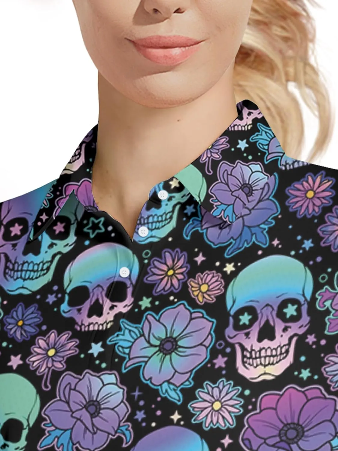 Womens Golf Shirt Polo Shirts for Women Funny Golf Outfit