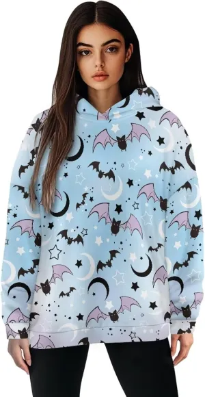 Women's Hoodies Oversized Long Sleeve Sweatshirt Casual Fall Outfits Loose Fit Pullover Tops Sizes S-2XL