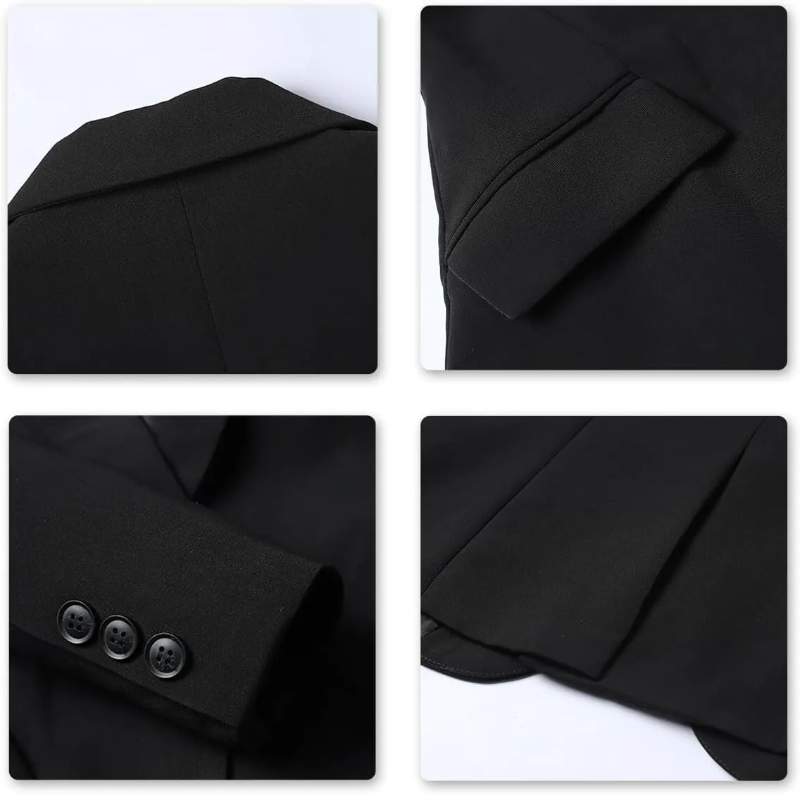 YUNCLOS Womens Formal Two Piece Office Lady Suit Set Work Blazer Jacket Pant